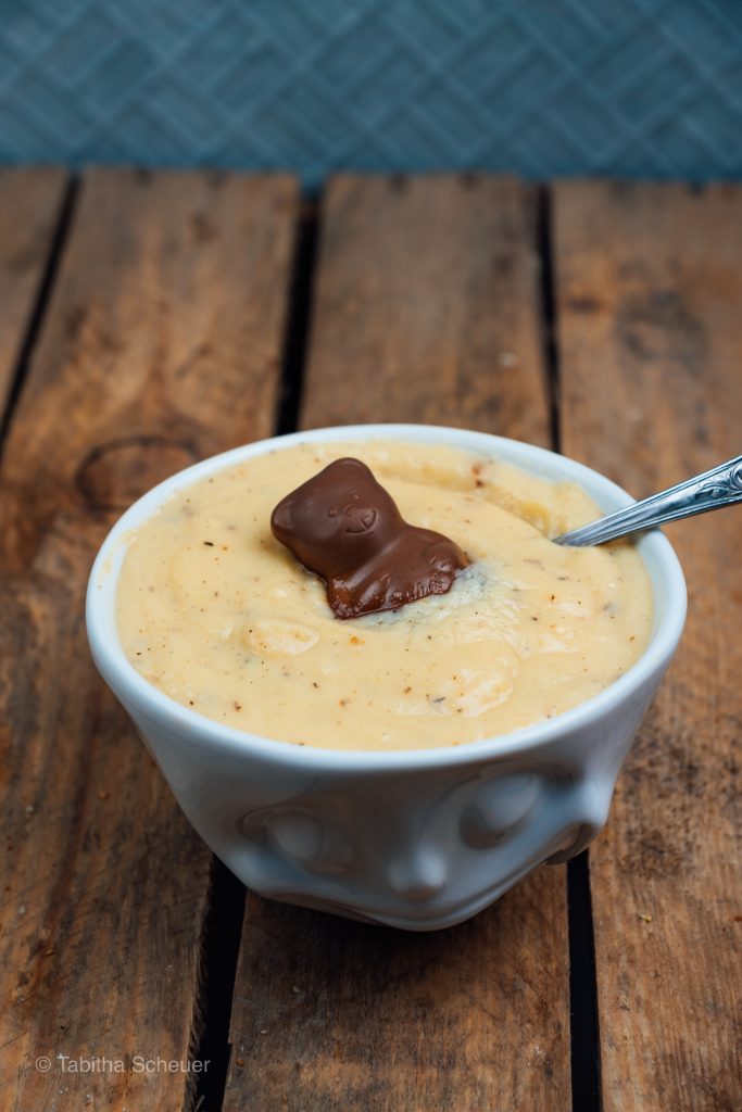 Rezept für Pudding ohne Sahne | Vanillepudding selber machen | Pudding selber zubereiten | Zuhause Pudding machen