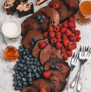 Rezept für Schokoladen Pfannkuchen | mariashealthytreats Blog